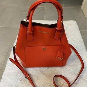 Michael Kors purse with matching wristlet wallet